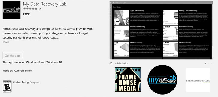 New App on Microsoft Store